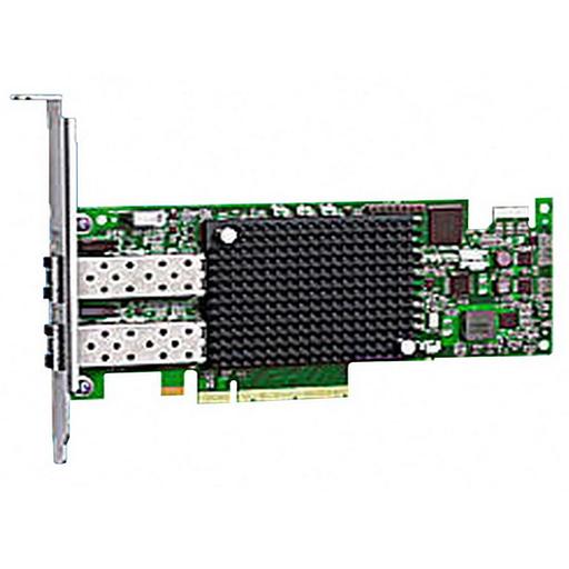 Emulex LPe16002B-M6 Gen 5 (16GFC), 2-port, 16Gb/s, PCIe Gen3 x8, LC MMF 100m, трансивер установлен, RTL {10} фото 1