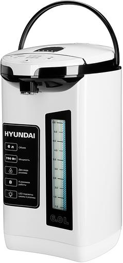 Термопот Hyundai HYTP-4850 6л. 750Вт белый/черный фото 1