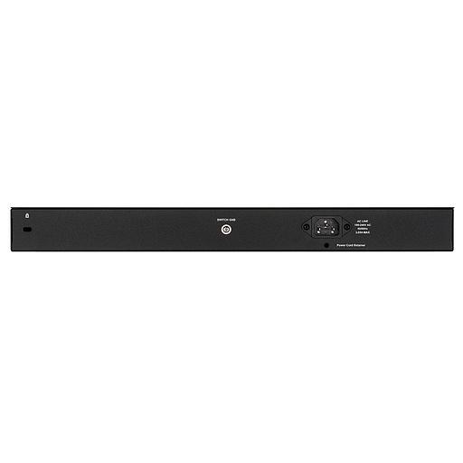 Коммутатор D-Link DGS-1210-28P/ME/B2A, L2 Managed Switch with 24 10/100/1000Base-T ports and 4 1000Base-X SFP ports (24 PoE ports 802.3af/802.3at (30 W), PoE Budget 193 W) (DGS-1210-28P/ME/B2A) фото 3