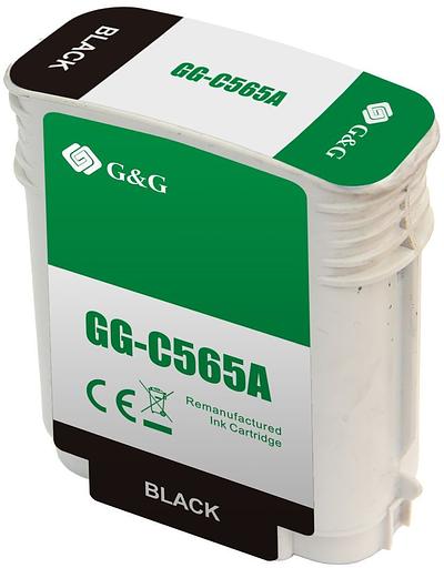 Картридж струйный G&G GG-C565A черный (72мл) для HP DJ 510 фото 2