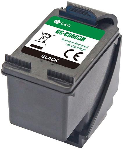 Картридж струйный G&G GG-CH563H черный (18мл) для HP DJ 1050/2050/2050s фото 2