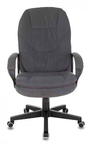 Кресло руководителя Бюрократ CH-868N Fabric серый Alfa 44 крестовина пластик фото 2