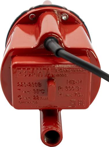 Насос вибрационный Ресанта НВ-25В 300Вт 1320л/час (77/8/5) фото 6