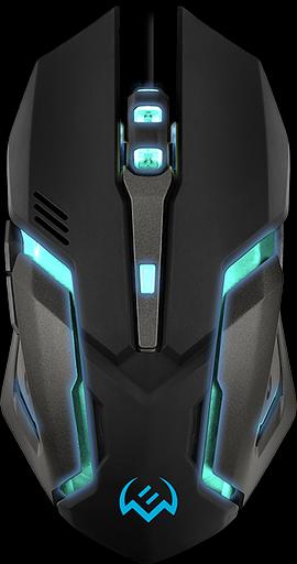 Игровая мышь SVEN RX-G740 USB (5+1кл. бесш. кл. 800-2400DPI, SoftTouch, подсветка) Sven RX-G740 (SV-018344) фото 5