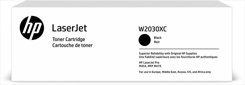 Картридж лазерный HP 415X W2030XC черный (7500стр.) для HP LJ M454/MFP M479 (техн.упак) фото 1