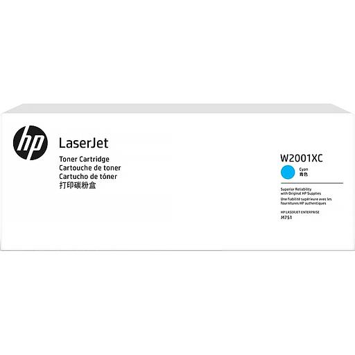 Картридж лазерный HP 658X W2001XC голубой (28000стр.) для HP CLJ Enterprise M751 (техн.упак) фото 1