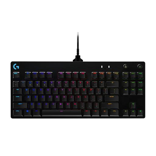 Клавиатура Logitech Gaming Pro механическая черный USB for gamer LED фото 1
