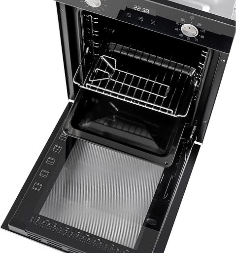 Духовой шкаф Электрический Maunfeld EOEM519B черный фото 7