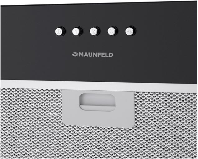 Вытяжка встраиваемая Maunfeld Crosby Singl 60 черный управление: кнопочное (1 мотор) фото 1