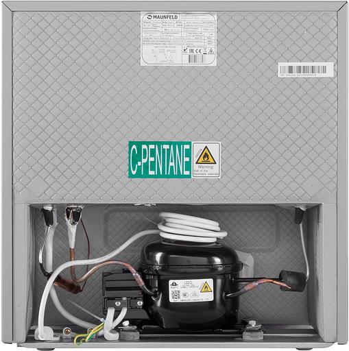 Холодильник Maunfeld MFF50SL серебристый (однокамерный) фото 7