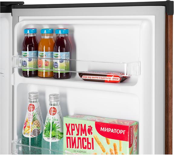 Холодильник Maunfeld MFF83WD дерево (однокамерный) фото 9