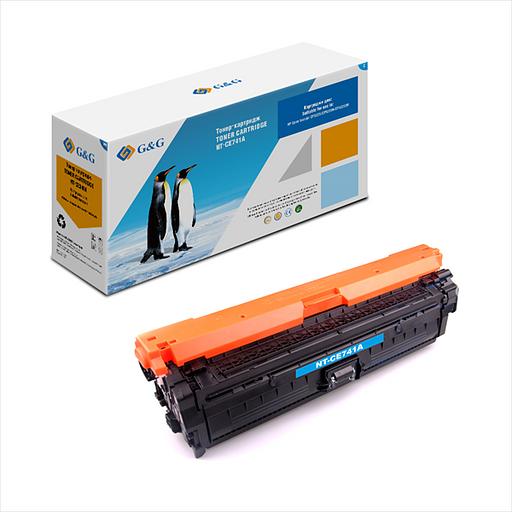 Картридж Cartridge G&G for HP CLJ CP5225/CP5225N/CP5225DN, with chip (7 300) (GG-CE741A) фото 1
