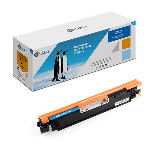 Картридж Cartridge G&G for HP CLJ Pro M176/M177, with chip (1 000) (GG-CF351A) фото 1