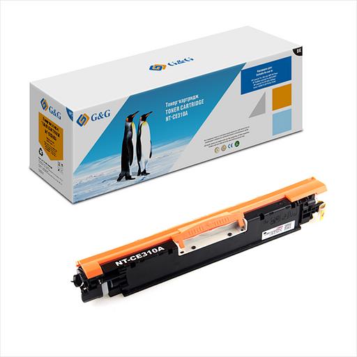 Картридж Cartridge G&G for HP CLJ M175/CP1025/M275; Canon LBP7010C/7018C, with chip (1200) (GG-CE310A) фото 1