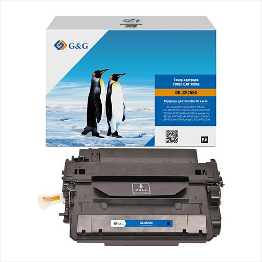 Картридж Cartridge G&G for HP LJ M525/P3015/M525/ M521; Canon LBP-6750dn/6780X;imageCLASS MF515DW, w (GG-CE255X) фото 1