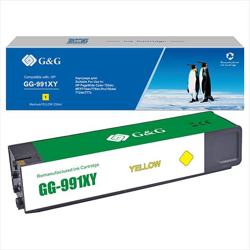 Картридж Cartridge G&G 991X for PageWide Managed, yellow (16 000) (GG-991XY) фото 1