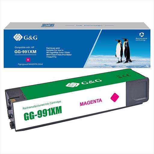 Картридж Cartridge G&G 991X for PageWide Managed, magenta (16 000) (GG-991XM) фото 1