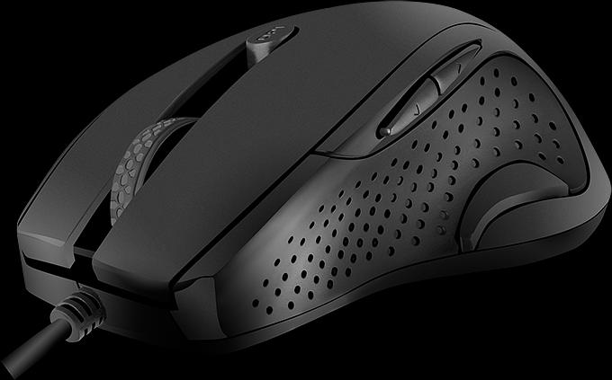 Мышь SVEN RX-113 (5+1кл. 800-2000DPI, Soft Touch, каб. 1,5м, блист.) USB чёрная Sven RX-113 (SV-018733) фото 2