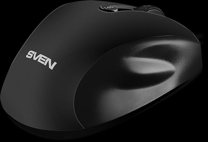Мышь SVEN RX-113 (5+1кл. 800-2000DPI, Soft Touch, каб. 1,5м, блист.) USB чёрная Sven RX-113 (SV-018733) фото 3