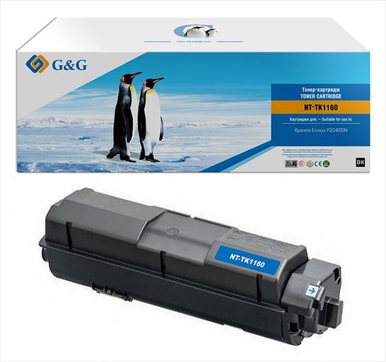 Тонер-картридж GG Toner cartridge for Kyocera P2040dn/P2040dw (7200 pages) With Chip (GG-TK1160) фото 1