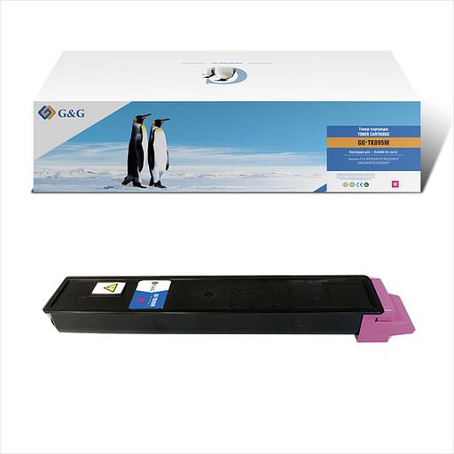 Тонер-картридж GG Toner cartridge for Kyocera FS-C8020MFP/8025MFP/8520MFP/8525MFP Magenta (6000 pages) With Chip (GG-TK895M) фото 1