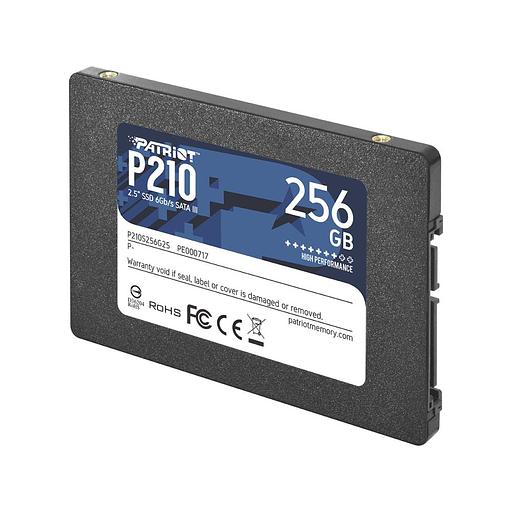 SSD жесткий диск SATA2.5" 256GB P210 P210S256G25 PATRIOT фото 1