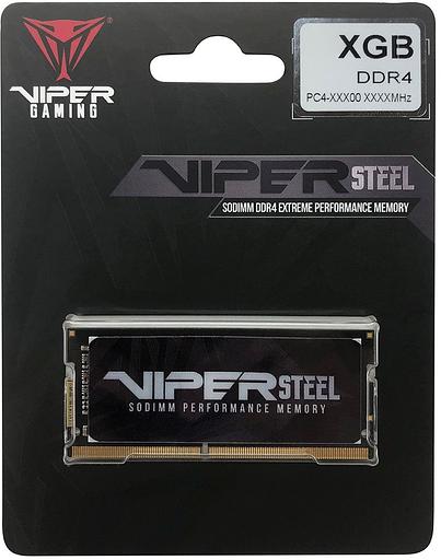 Память DDR4 8Gb 3200MHz Patriot PVS48G320C8S Steel Series RTL PC4-25600 CL22 SO-DIMM 260-pin 1.2В single rank фото 4