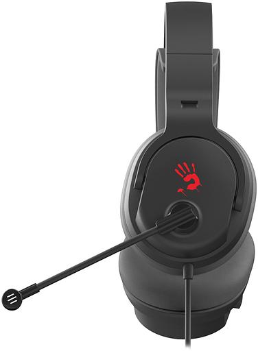 Наушники с микрофоном A4Tech Bloody G330p черный 2м мониторные оголовье (G330P) фото 2