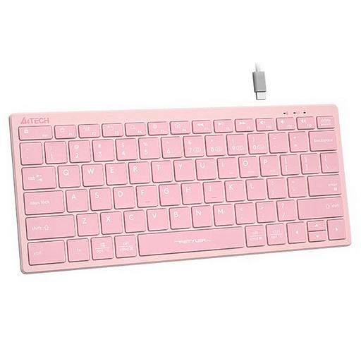 Клавиатура A4Tech Fstyler FBX51C розовый USB беспроводная BT/Radio slim Multimedia фото 2