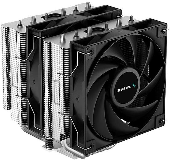 Устройство охлаждения(кулер) Deepcool AG620 Soc-AM5/AM4/1151/1200/2066/1700 4-pin 15-29dB Al+Cu 260W 1300gr Ret фото 1