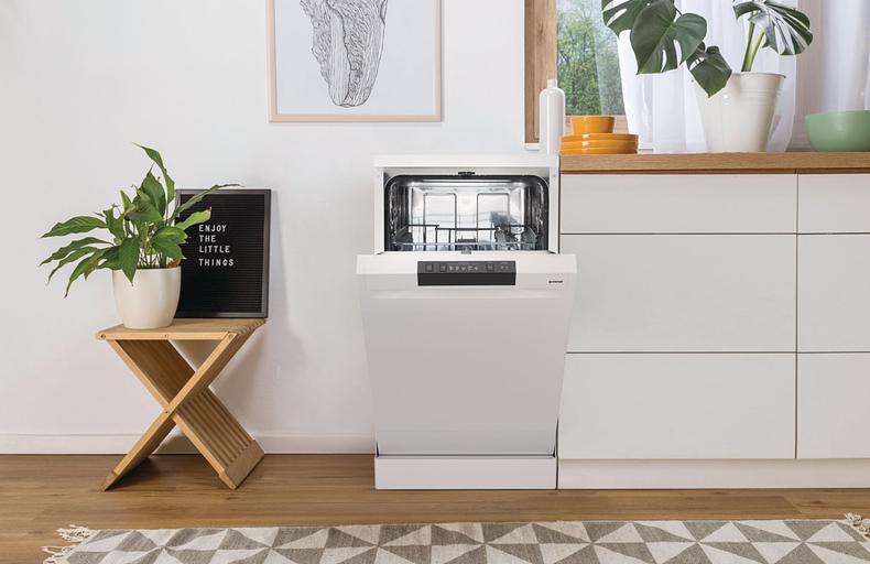 Посудомоечная машина Gorenje GS520E15W белый (узкая) фото 2