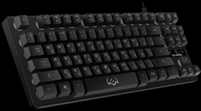 Игровая клавиатура SVEN KB-G7400 (87кл., 12 Fn функций, подсветка) Sven KB-G7400 (SV-019488) фото 4
