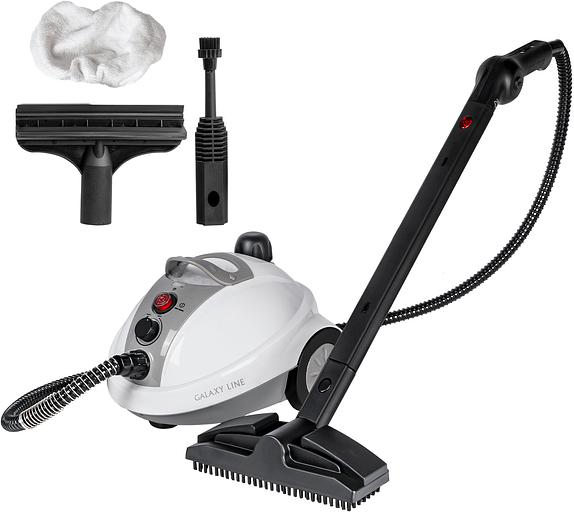Пароочиститель напольный Galaxy Line GL 6270 1500Вт белый фото 1
