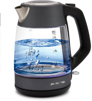 Чайник электрический Polaris PWK 1760CGL графит фото 1