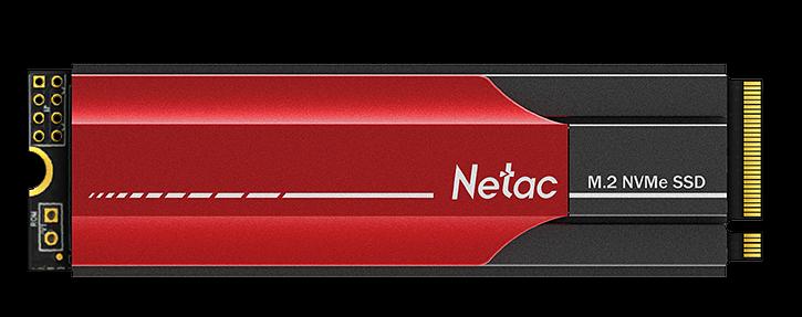 Ssd накопитель Netac SSD N950E Pro PCIe 3 x4 M.2 2280 NVMe 3D NAND 1TB, R/W up to 3350/2800MB/s, 1024MB DRAM buffer, with heat sink, 5y wty (NT01N950E-001T-E4X) фото 1