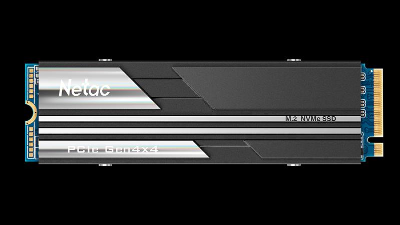Ssd накопитель Netac SSD NV5000 PCIe 4 x4 M.2 2280 NVMe 3D NAND 1TB, R/W up to 5000/4400MB/s, with heat sink, 5y wty (NT01NV5000-1T0-E4X) фото 1