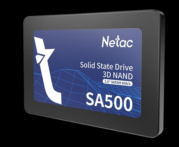 Ssd накопитель Netac SSD SA500 2.5 SATAIII 3D NAND 1TB, R/W up to 530/475MB/s, 3y wty (NT01SA500-1T0-S3X) фото 3