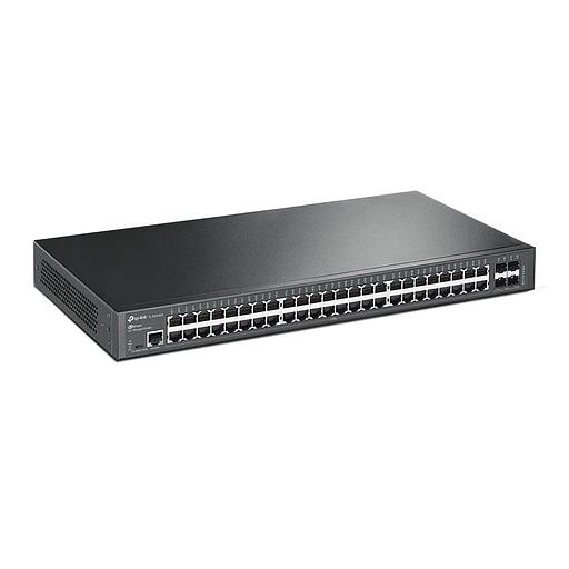 TP-Link JetStream™ 48-портовый управляемый гигабитный коммутатор уровня 2+ с 4 слотами SFP+ 10GE (TL-SG3452X) фото 1
