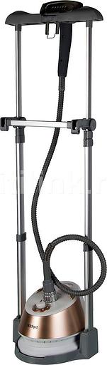 Отпариватель напольный Kitfort КТ-913 2000Вт белый/золотистый фото 1