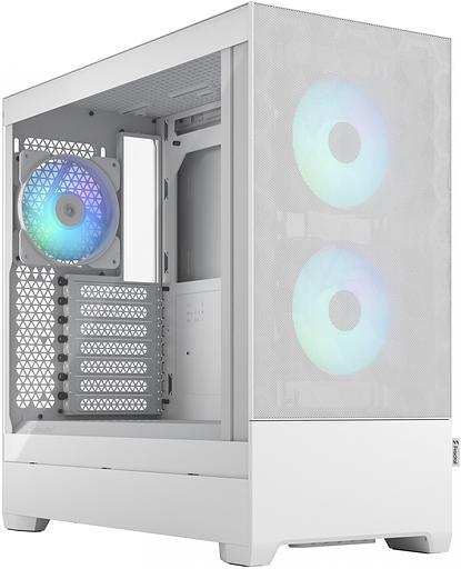 Корпус Fractal Design PoP Air RGB White TG белый без БП ATX 3x120mm 2xUSB3.0 audio bott PSU фото 1