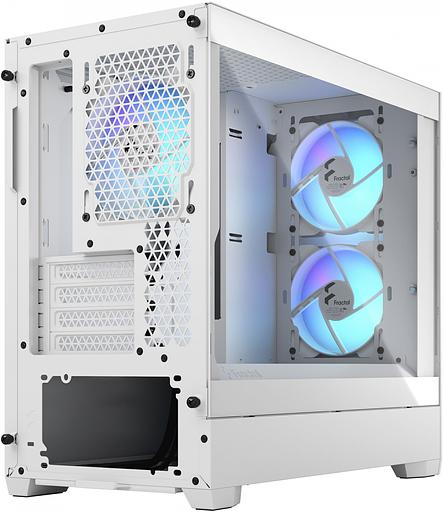 Корпус Fractal Design PoP Mini Air RGB White TG белый без БП ATX 3x120mm 2xUSB3.0 audio bott PSU фото 3