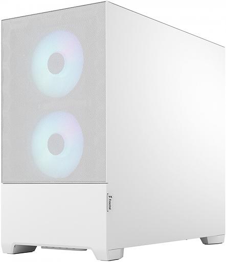 Корпус Fractal Design PoP Mini Air RGB White TG белый без БП ATX 3x120mm 2xUSB3.0 audio bott PSU фото 4