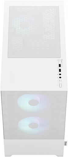 Корпус Fractal Design PoP Mini Air RGB White TG белый без БП ATX 3x120mm 2xUSB3.0 audio bott PSU фото 6