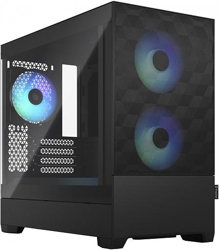 Корпус Fractal Design PoP Mini Air RGB Black TG черный без БП ATX 3x120mm 2xUSB3.0 audio bott PSU фото 1