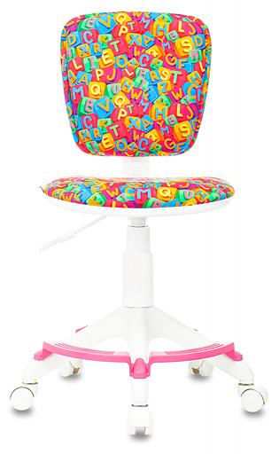 Кресло детское Бюрократ CH-W204/F мультиколор алфавит крестовина пластик подст.для ног пластик белый фото 2
