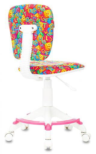 Кресло детское Бюрократ CH-W204/F мультиколор алфавит крестовина пластик подст.для ног пластик белый фото 4