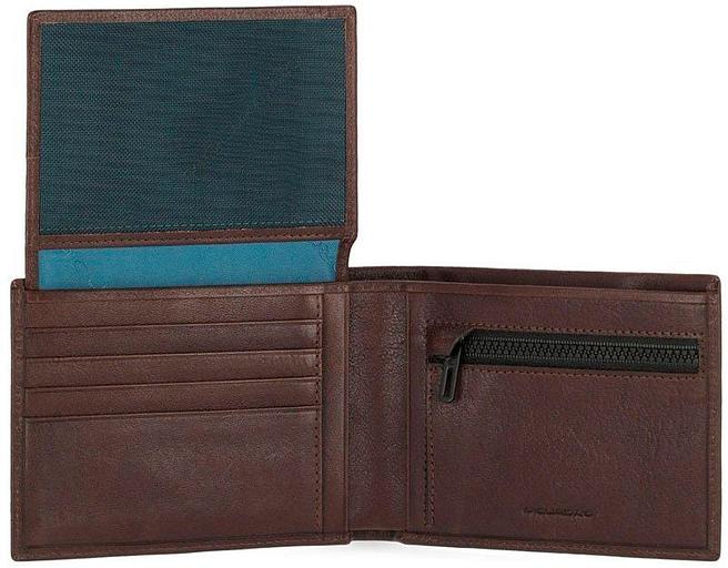 Кошелек мужской Piquadro Harper PU5761APR/TM темно-коричневый натур.кожа фото 3