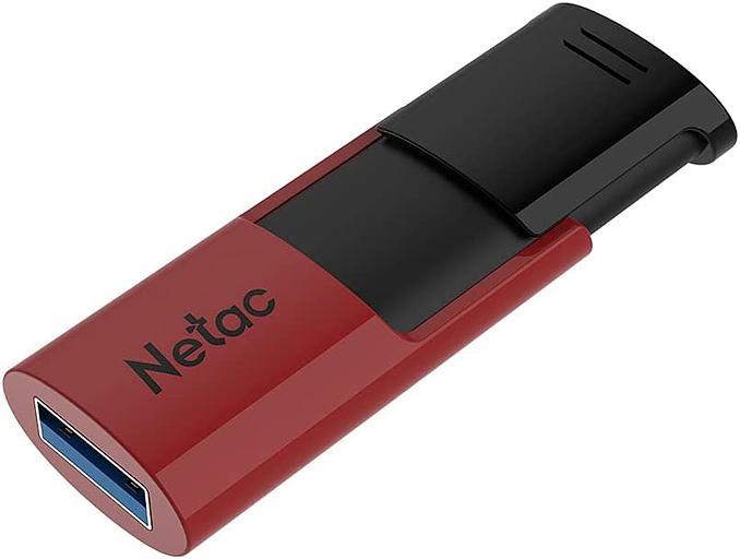 Флеш Диск Netac 256Gb U182 NT03U182N-256G-30RE USB3.0 красный фото 1