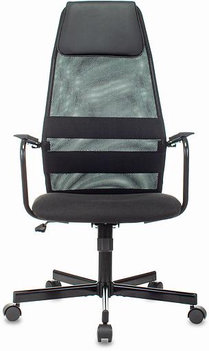 Кресло Бюрократ KB-5M черный TW-01 3C11 сетка/ткань с подголов. крестовина металл черный фото 2