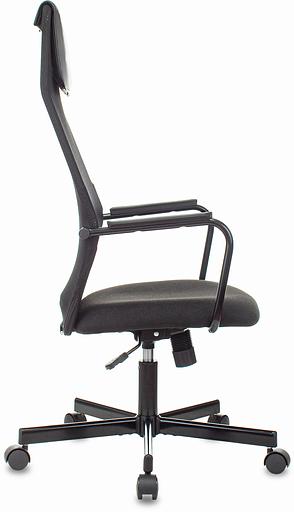 Кресло Бюрократ KB-5M черный TW-01 3C11 сетка/ткань с подголов. крестовина металл черный фото 3